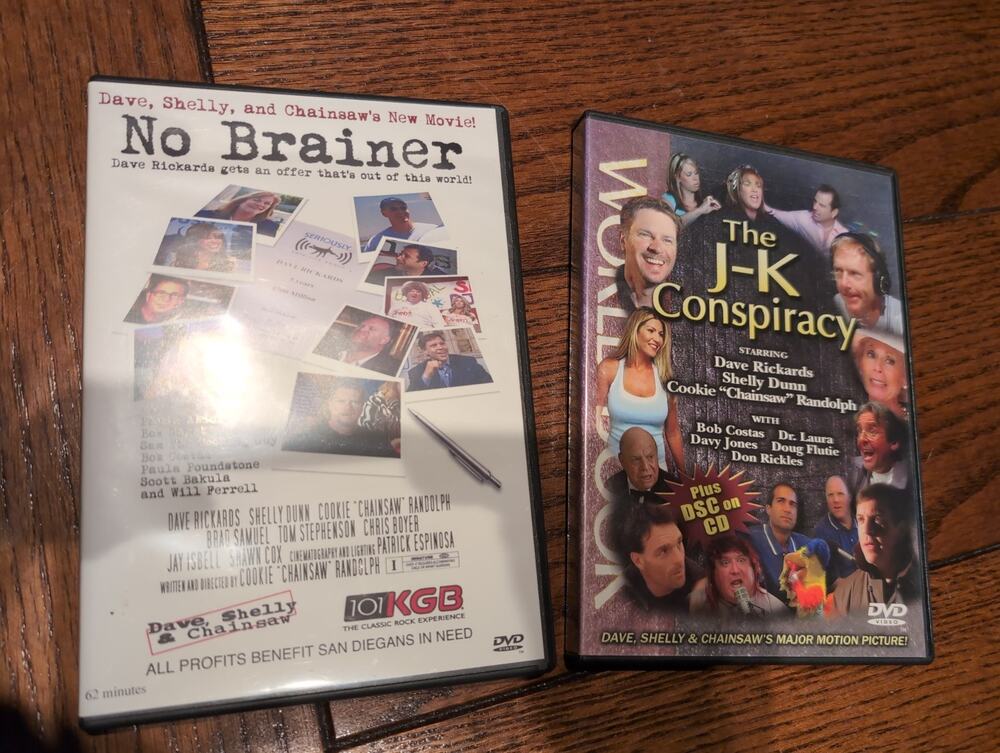 Lot 101 KGB No Brainer J-k Conspiracy Vintage San Diego Dave Shelley chainsaw
